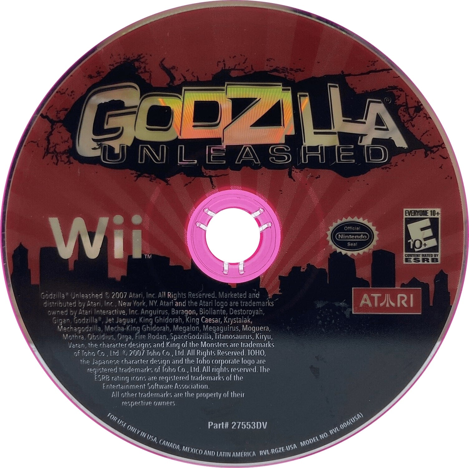 Godzilla Unleashed Wii - Video Game - Used - CaveGamers - Image 3