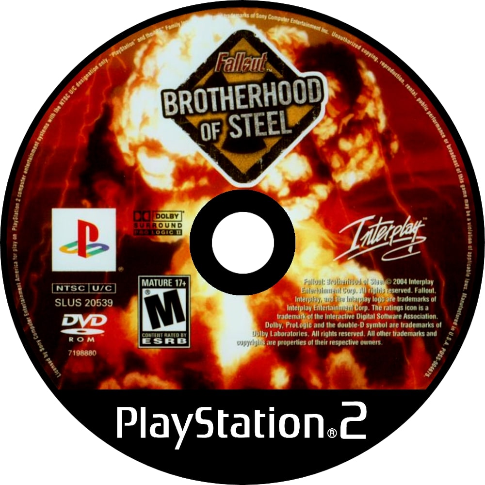 Fallout Brotherhood of Steel PS2 - Video Game - Used - CaveGamers - Image 3