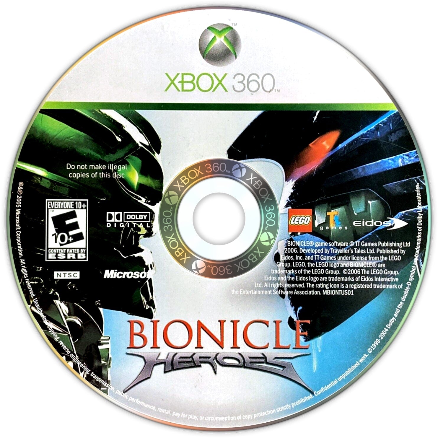 Bionicle Heroes Xbox 360 - Video Game - Used - CaveGamers - Image 3