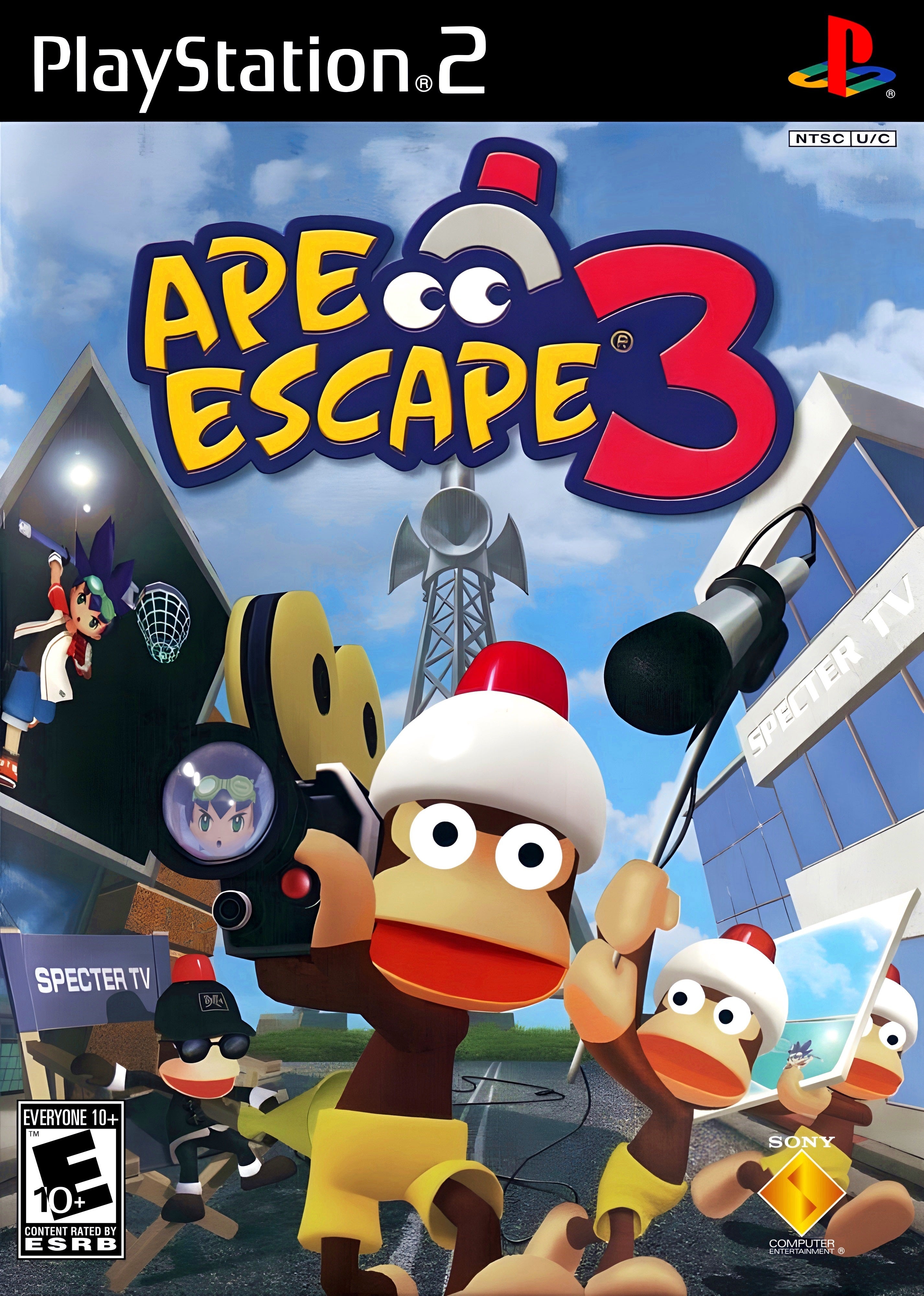 Ape Escape 3 PS2 - Video Game - Used - CaveGamers