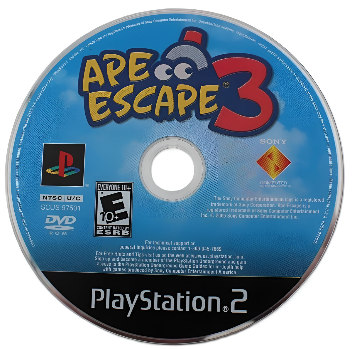 Ape Escape 3 PS2 - Video Game - Used - CaveGamers - Image 3
