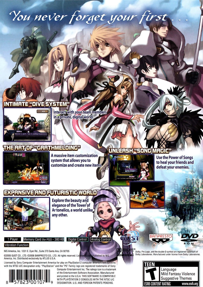 Ar Tonelico Melody of Elemia