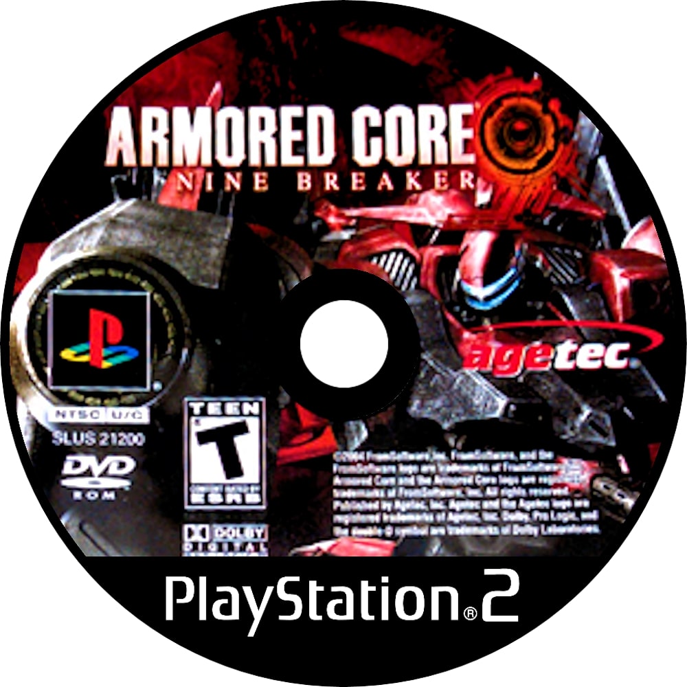 Armored Core Nine Breaker PS2 - Video Game - Used - CaveGamers - Image 3