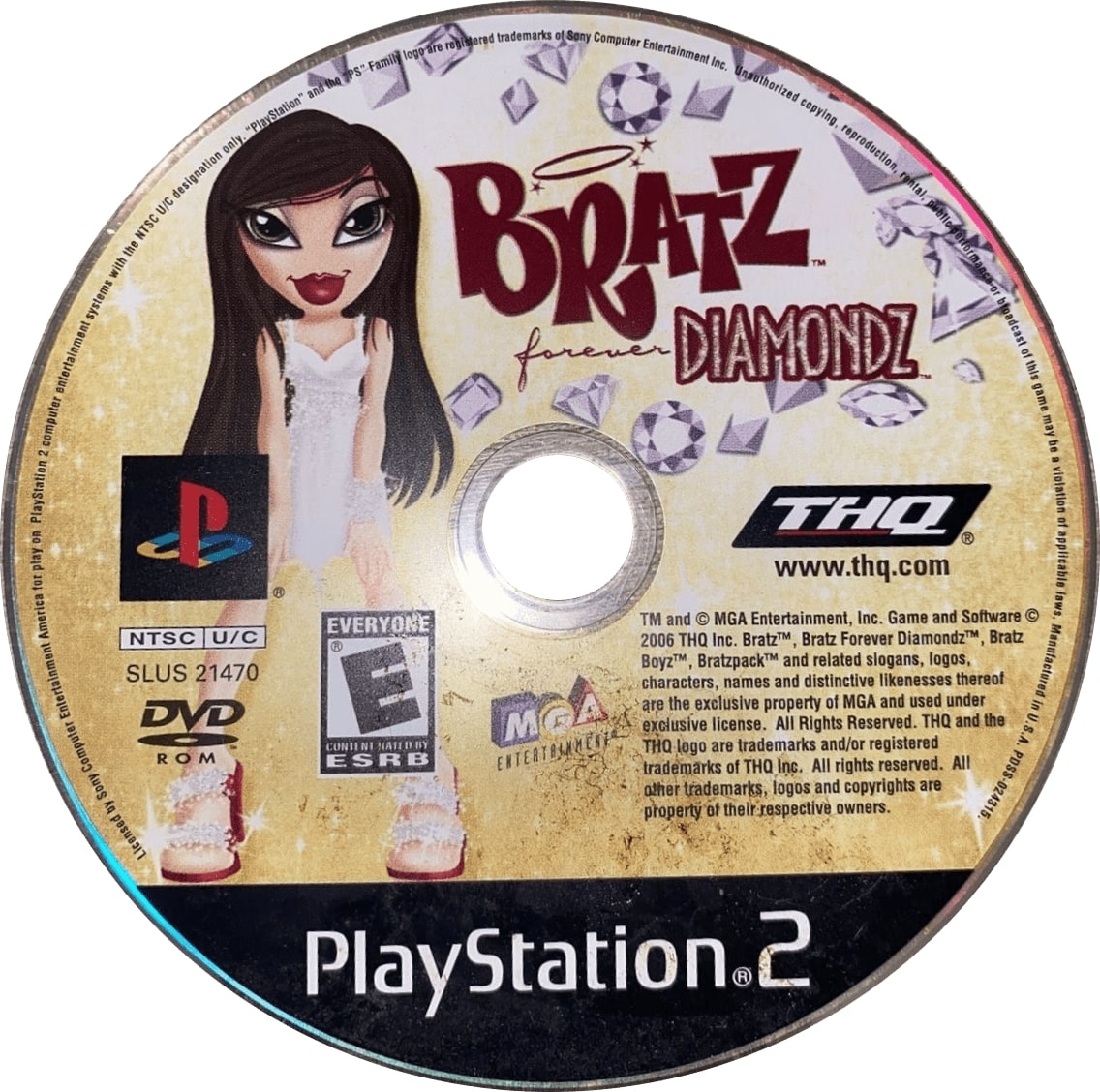 Bratz Forever Diamondz PS2 - Video Game - Used - CaveGamers - Image 3