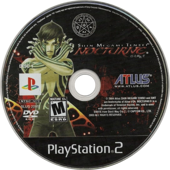 Shin Megami Tensei: Nocturne PS2 - Video Game - Used - CaveGamers - Image 3