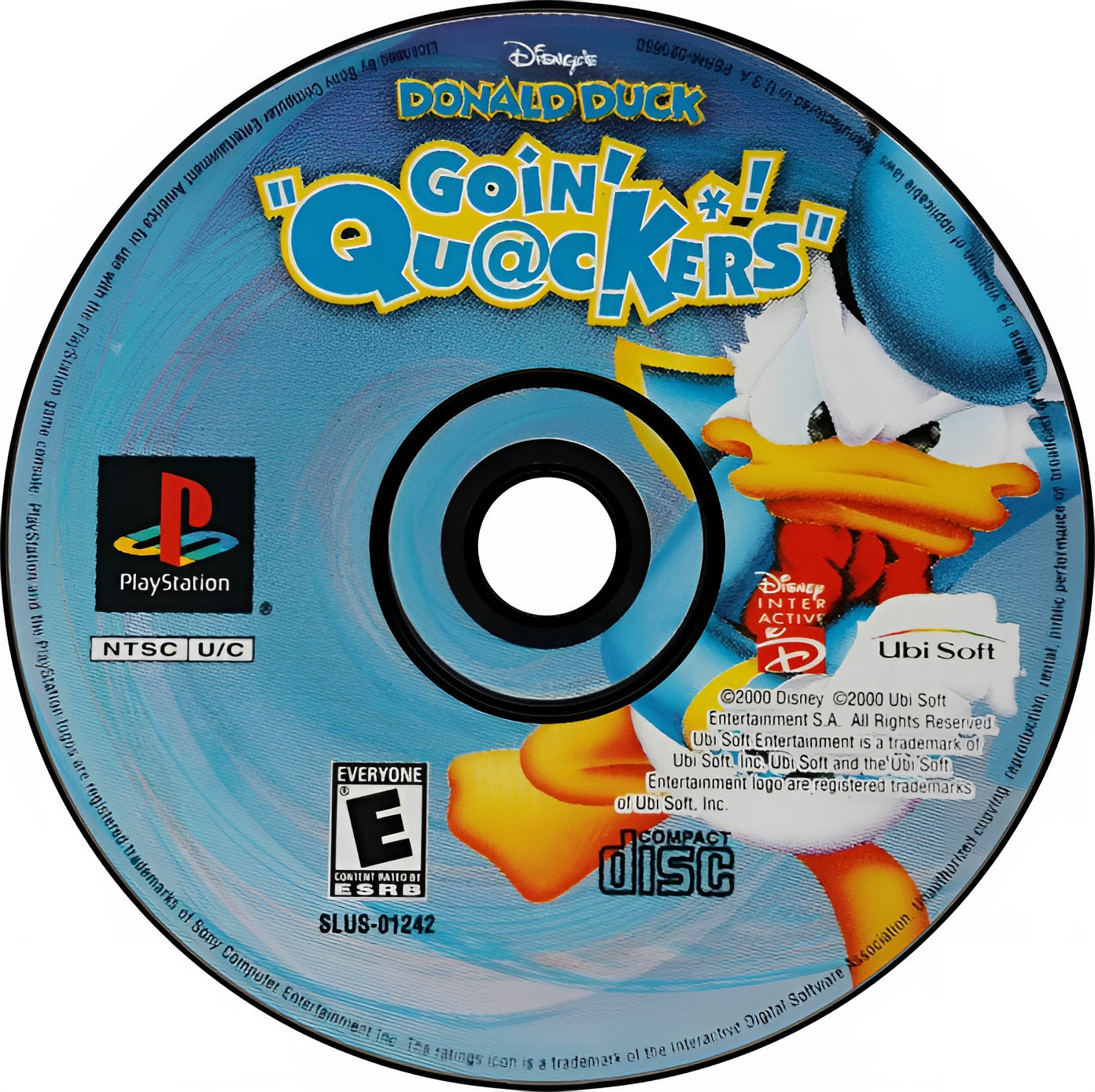 Donald Duck Going Quackers Playstation - Video Game - Used - CaveGamers - Image 3