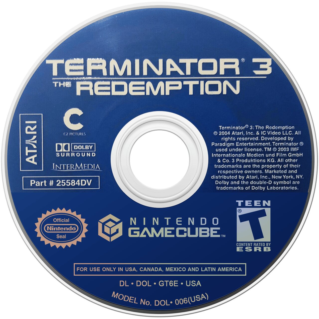 Terminator 3 Redemption GameCube - Video Game - Used - CaveGamers - Image 3