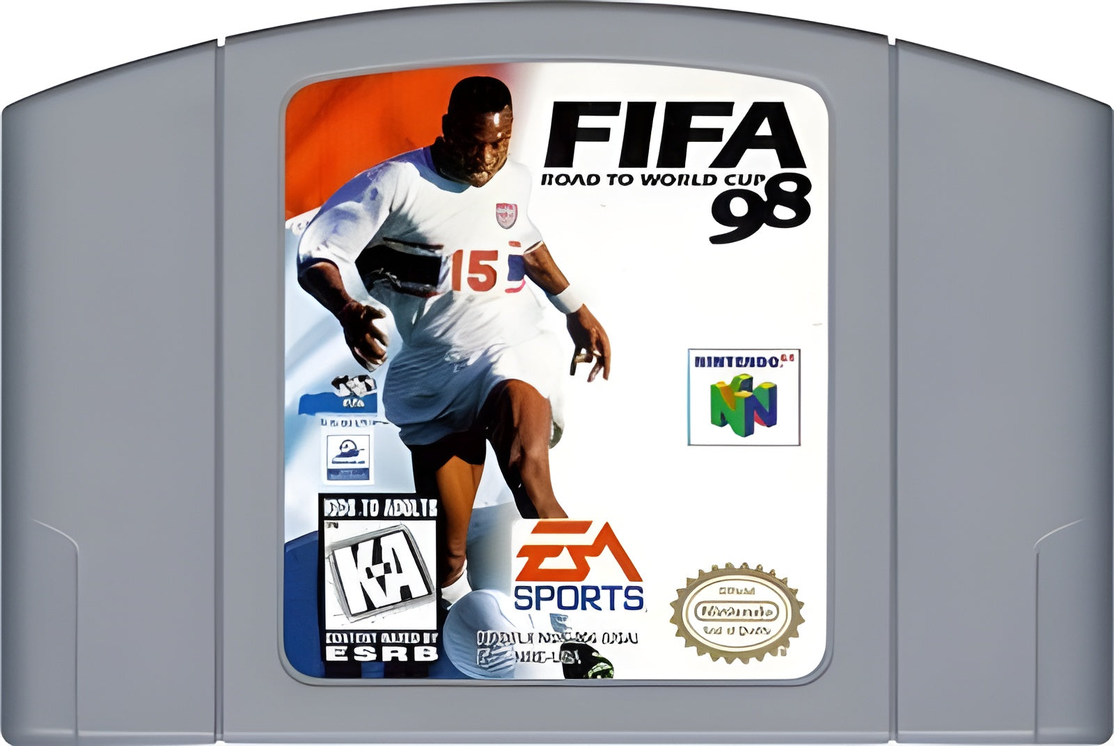 FIFA Road to World Cup 98 N64 - Video Game - Used - CaveGamers - Image 3