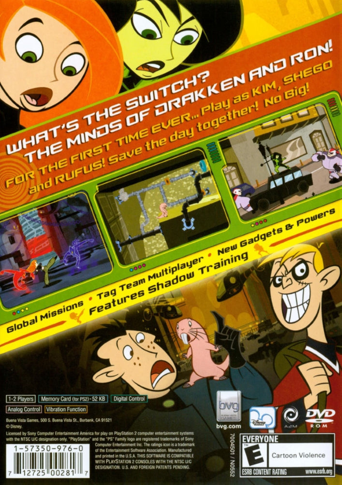 Kim Possible: What's the Switch? PS2 - Video Game - Used - CaveGamers - Image 2