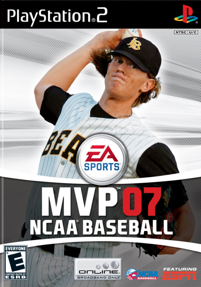 MVP NCAA Baseball 2007 PS2 - Video Game - Used - CaveGamers