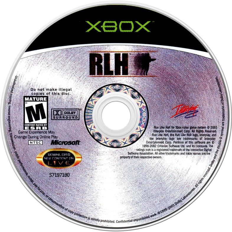 Run Like Hell Xbox - Video Game - Used - CaveGamers - Image 3