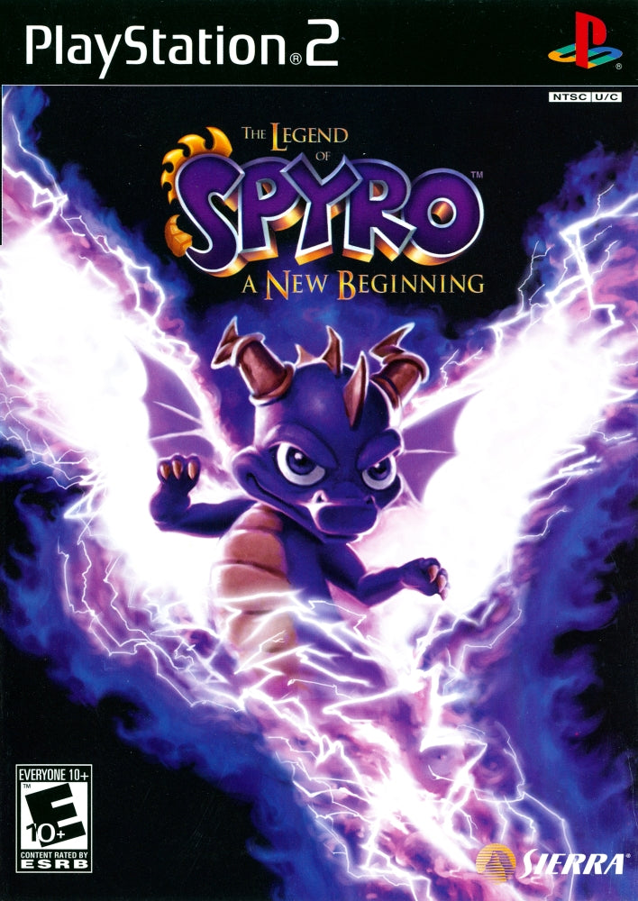 Legend of Spyro A New Beginning PS2 - Video Game - Used - CaveGamers