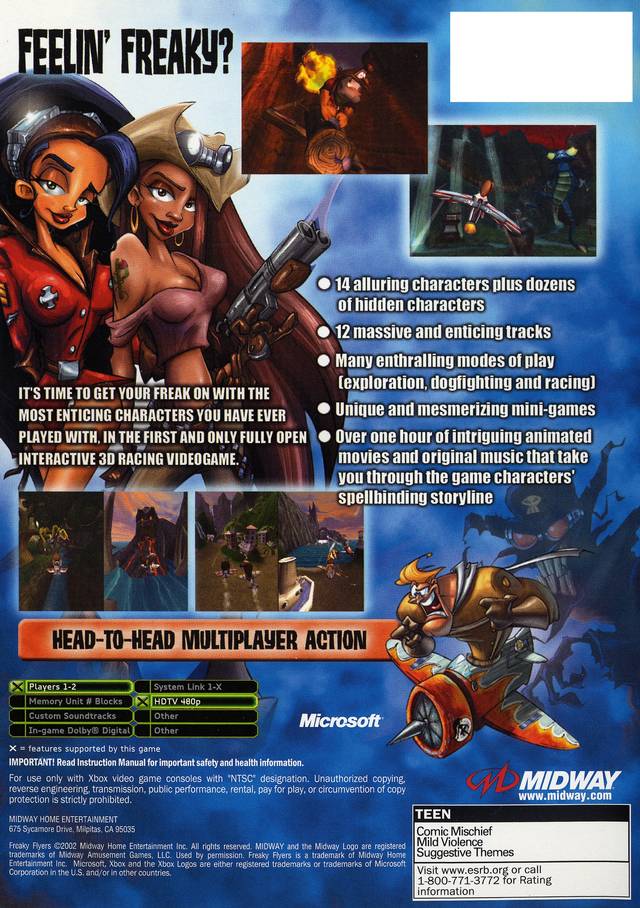 Freaky Flyers Xbox - Video Game - Used - CaveGamers - Image 2