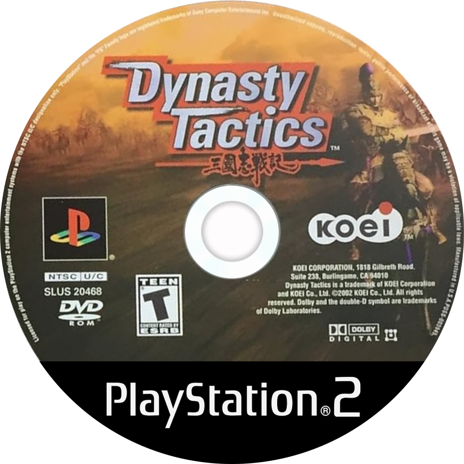 Dynasty Tactics PS2 - Video Game - Used - CaveGamers - Image 3