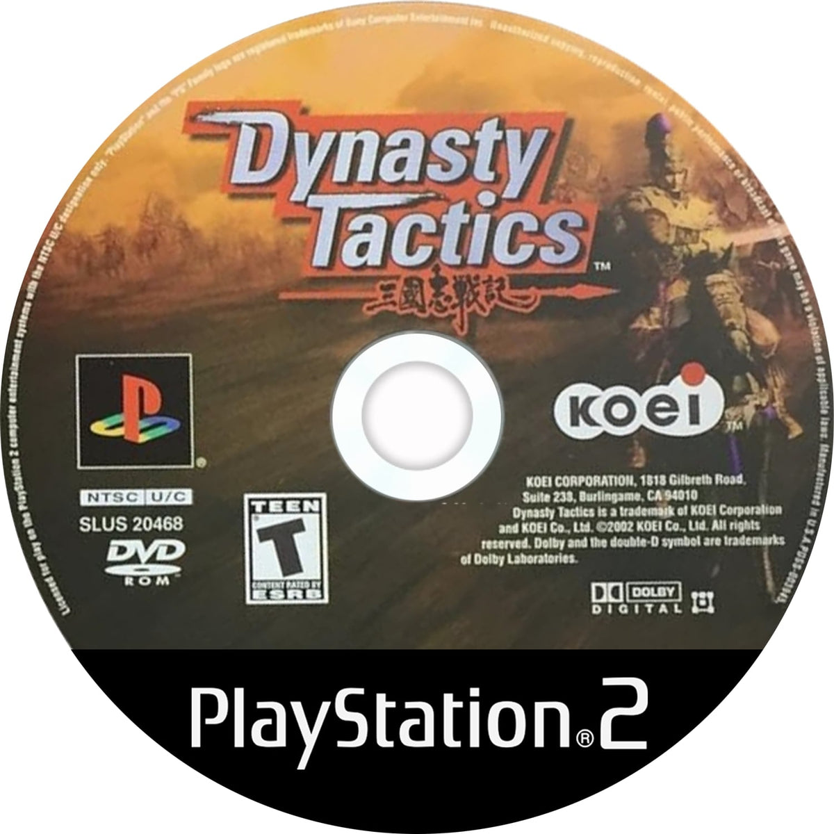 Dynasty Tactics PS2 - Video Game - Used - CaveGamers - Image 3