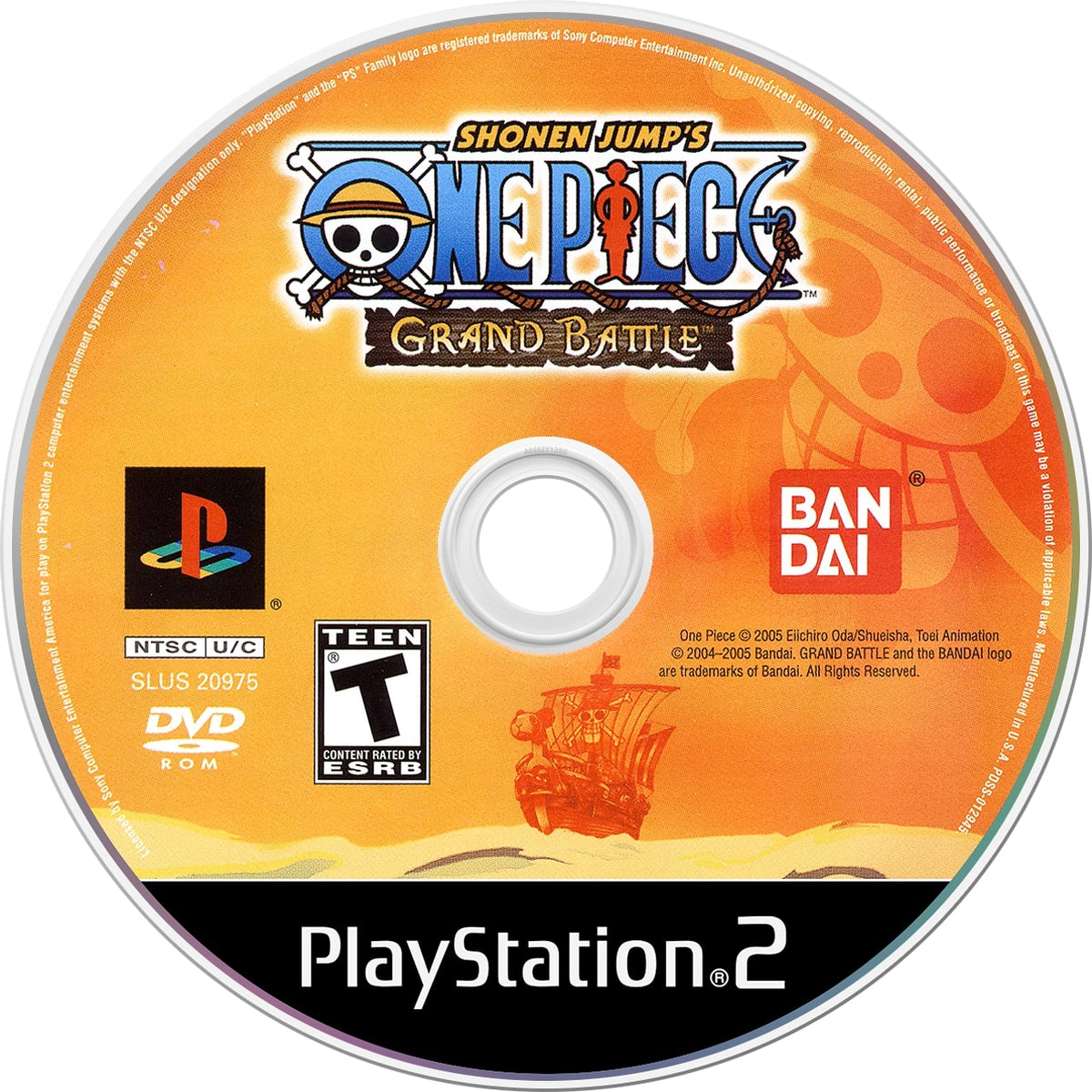 One Piece Grand Battle PS2 - Video Game - Used - CaveGamers - Image 3