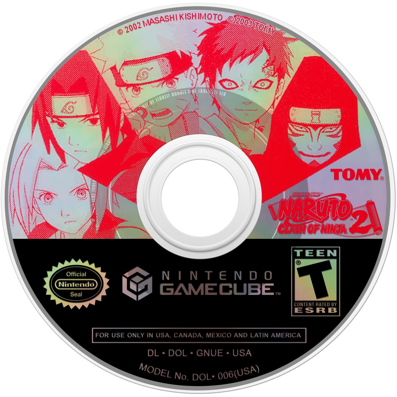 Naruto Clash of Ninja 2 GameCube - Video Game - Used - CaveGamers - Image 3