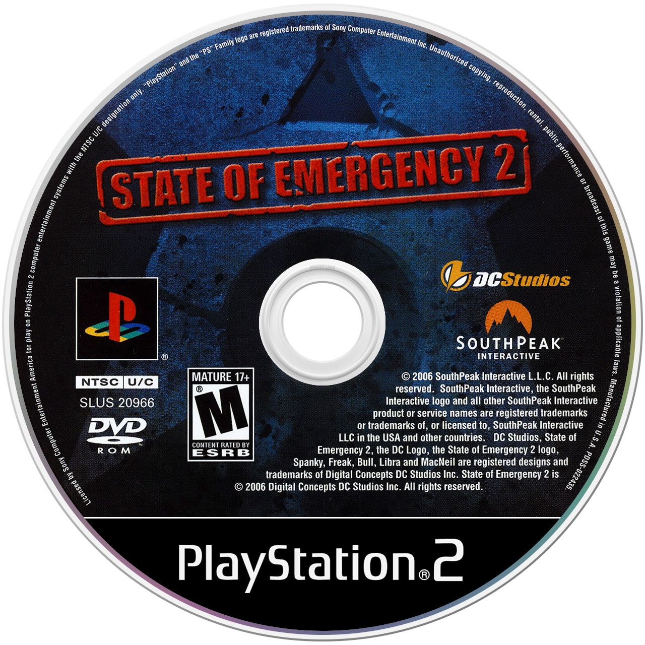 State of Emergency 2 PS2 - Video Game - Used - CaveGamers - Image 3