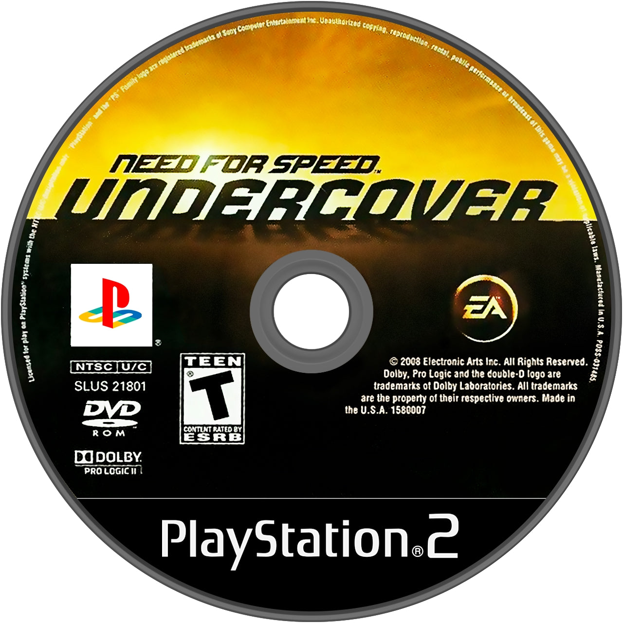 Need For Speed Undercover PS2 - Video Game - Used - CaveGamers - Image 3