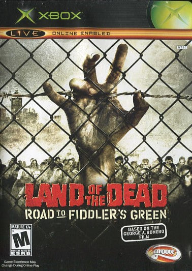 Land of the Dead Road to Fiddler's Green Xbox - Video Game - Used - CaveGamers