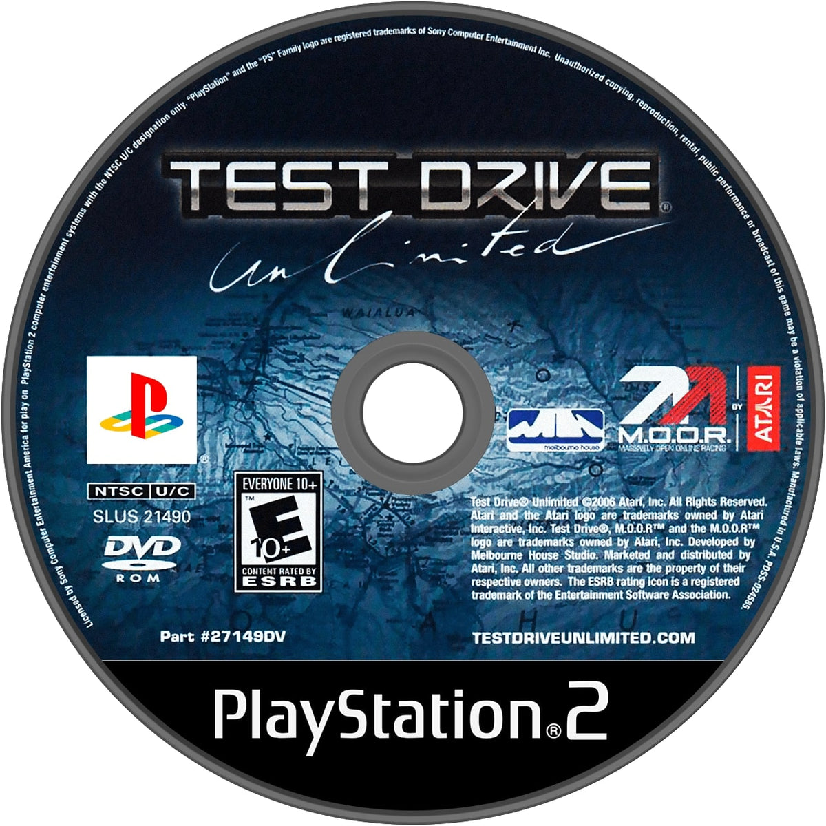 Test Drive Unlimited PS2 - Video Game - Used - CaveGamers - Image 3