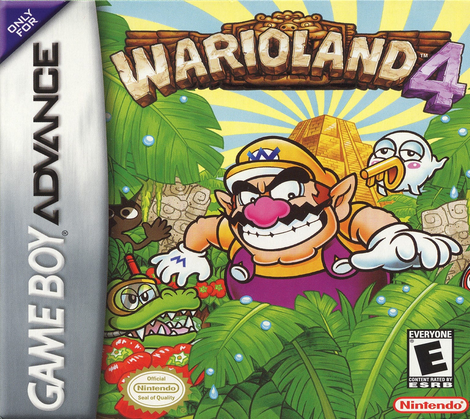 Wario Land 4 Game Boy Advance - Video Game - Used - CaveGamers