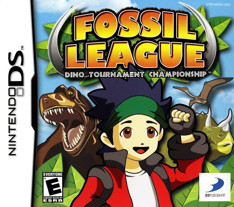 Fossil League Dino Tournament DS - Video Game - Used - CaveGamers