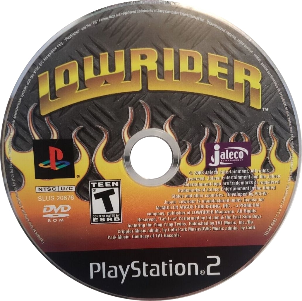 Lowrider PS2 - Video Game - Used - CaveGamers - Image 3