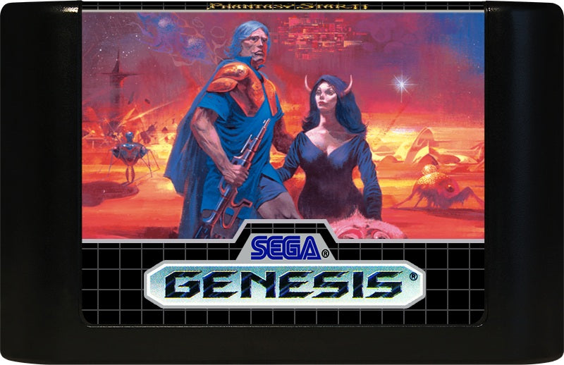 Phantasy Star II Genesis - Video Game - Used - CaveGamers - Image 3