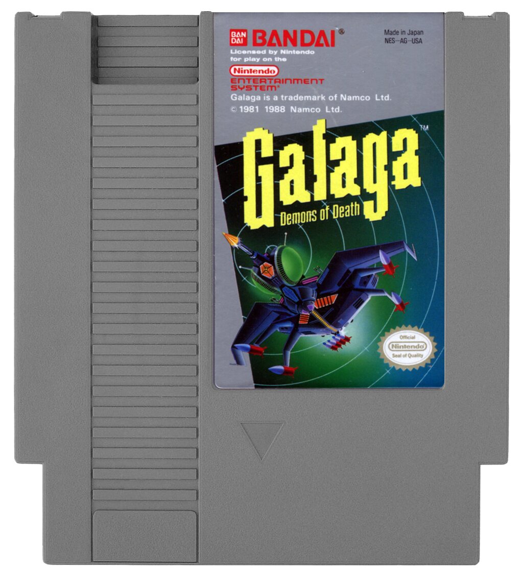 Galaga: Demons of Death NES - Video Game - Used - CaveGamers - Image 3