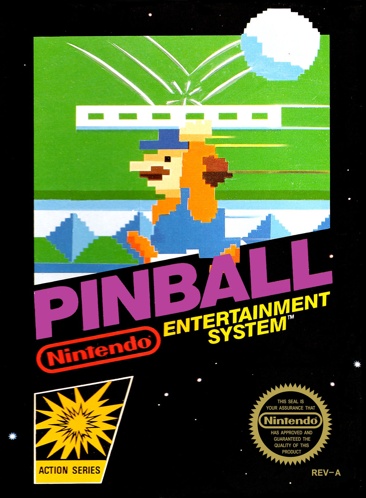Pinball NES - Video Game - Used - CaveGamers