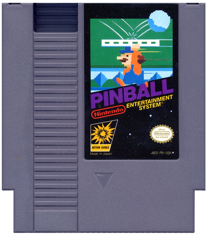 Pinball NES - Video Game - Used - CaveGamers - Image 3