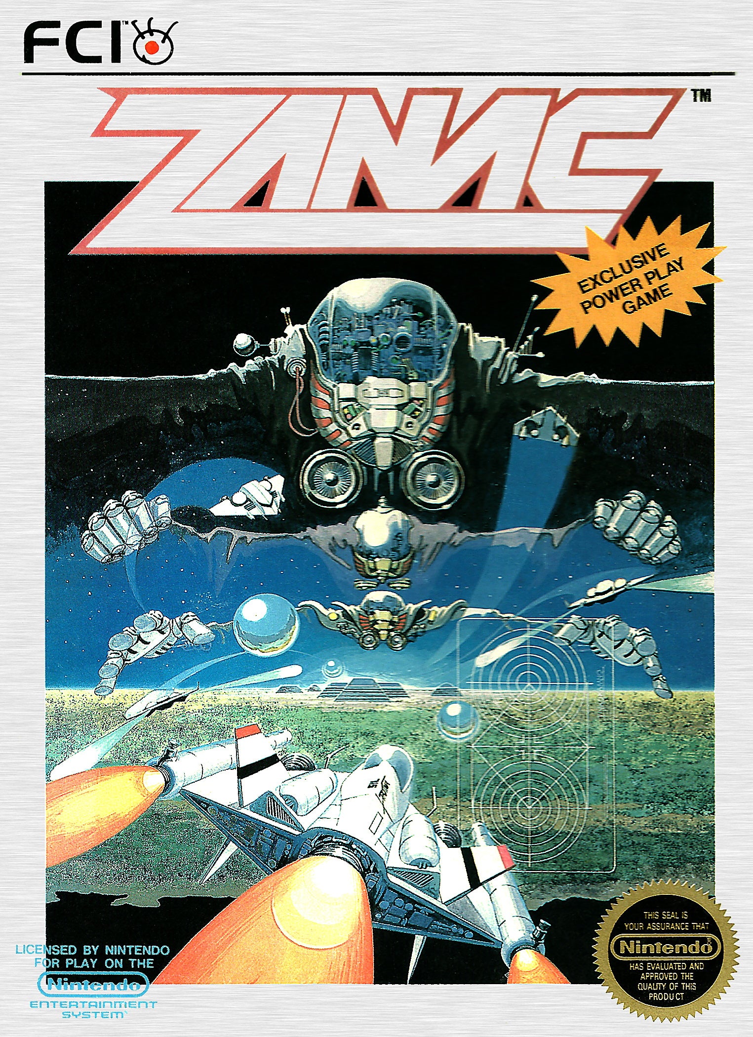 Zanac NES - Video Game - Used - CaveGamers