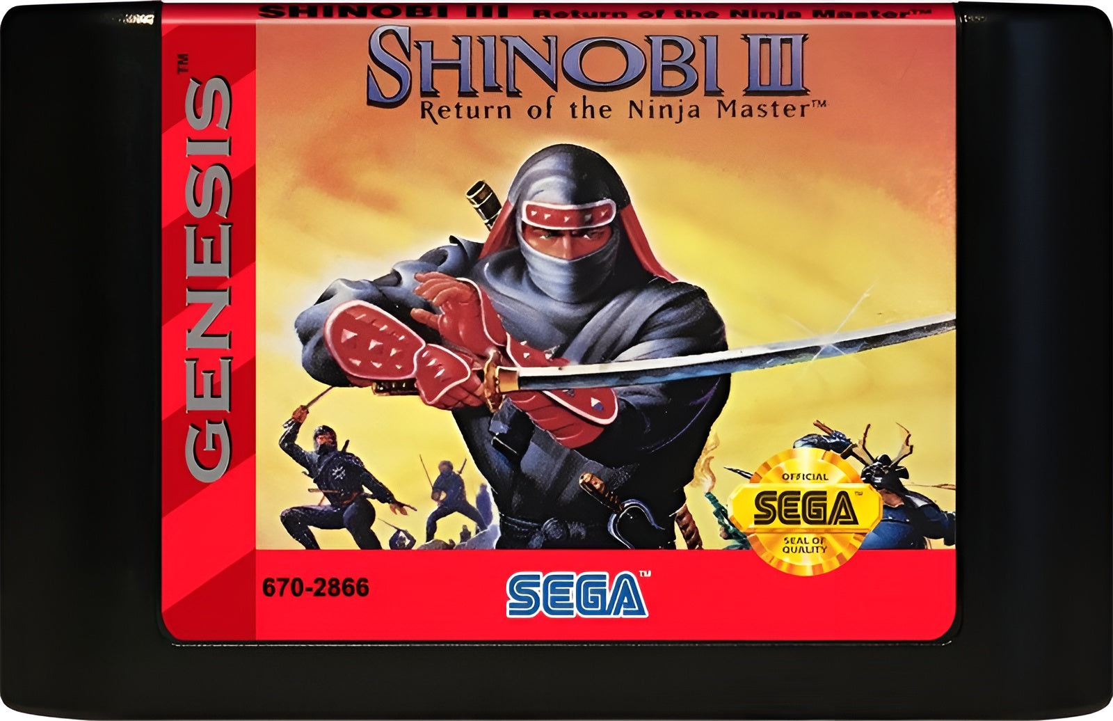 Shinobi III Return of the Ninja Master Genesis - Video Game - Used - CaveGamers - Image 3