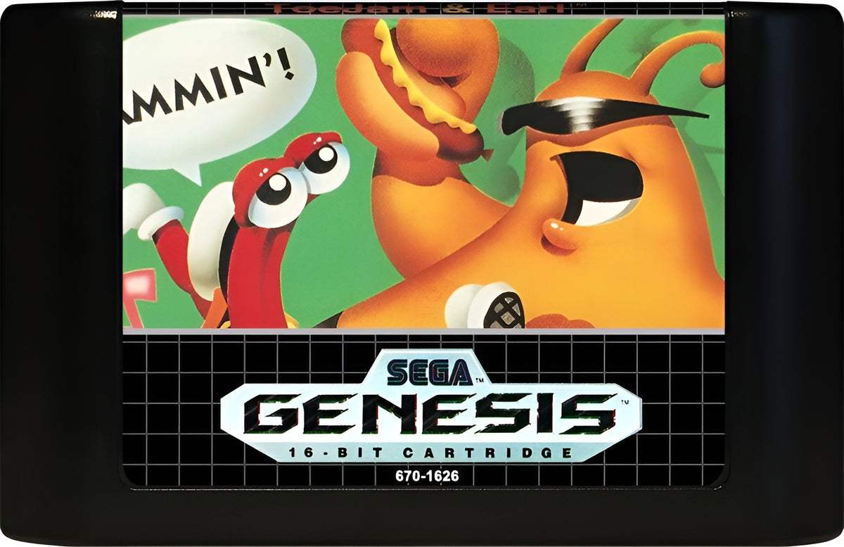 ToeJam and Earl Genesis - Video Game - Used - CaveGamers - Image 3