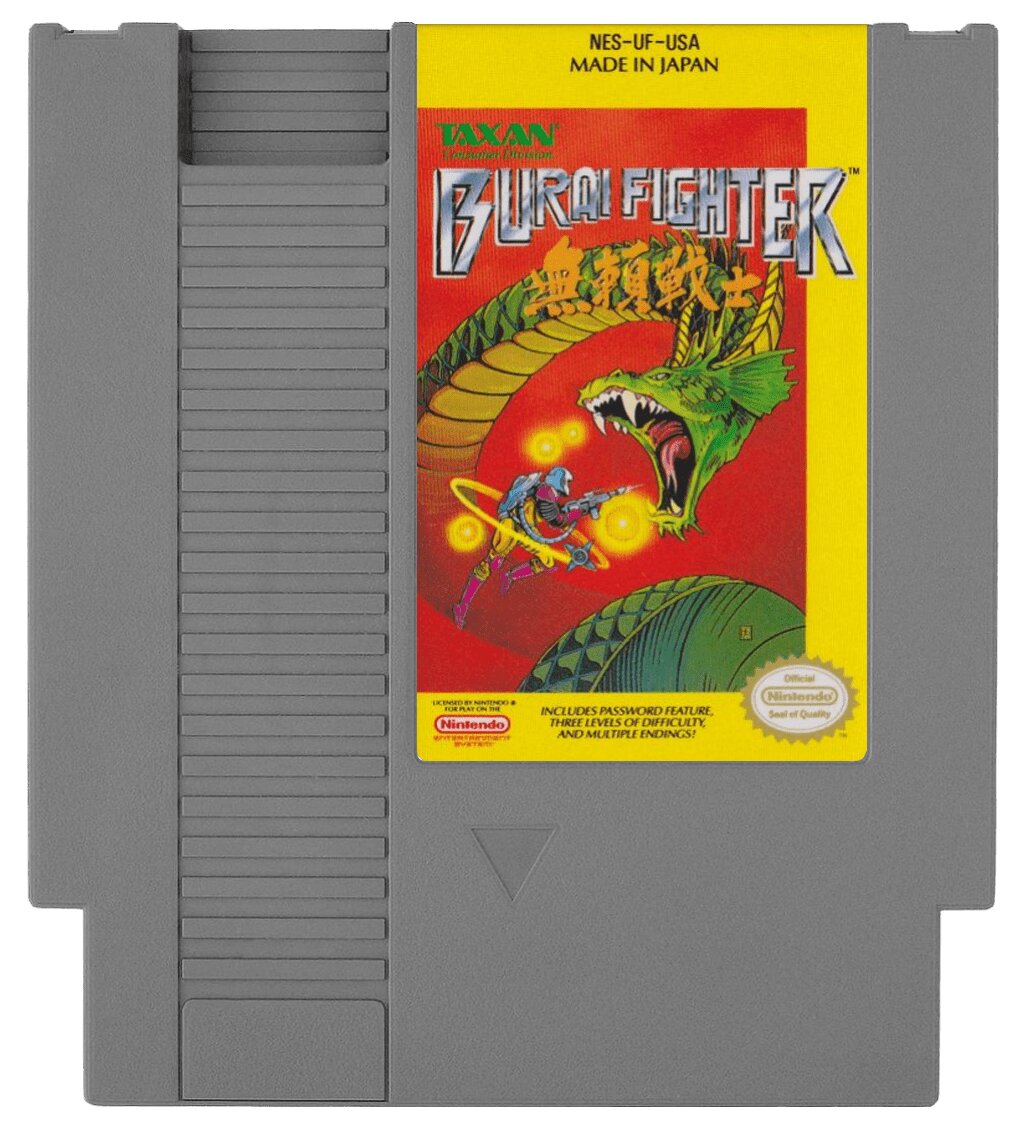 Burai Fighter NES - Video Game - Used - CaveGamers - Image 3