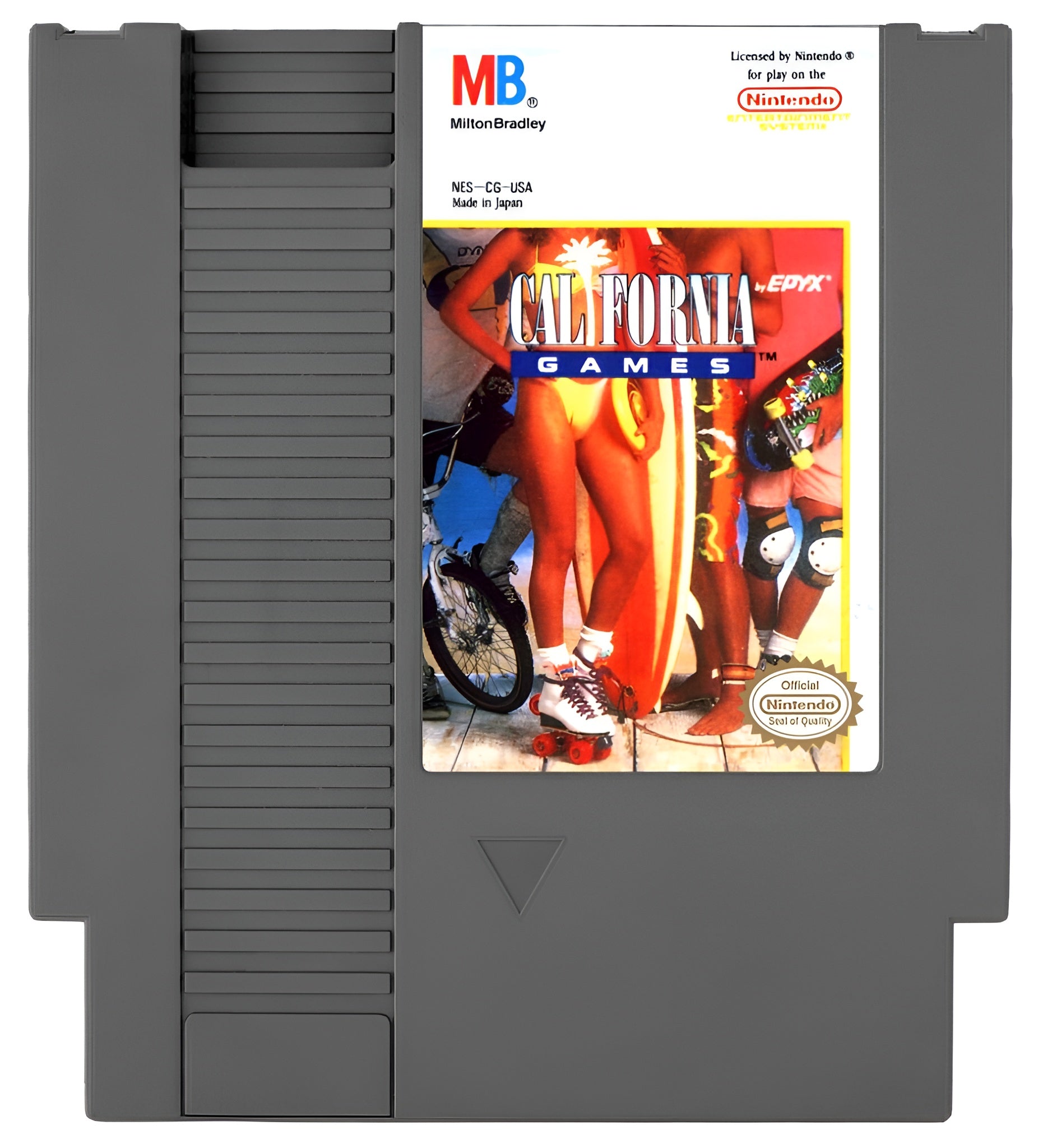 California Games NES - Video Game - Used - CaveGamers - Image 3