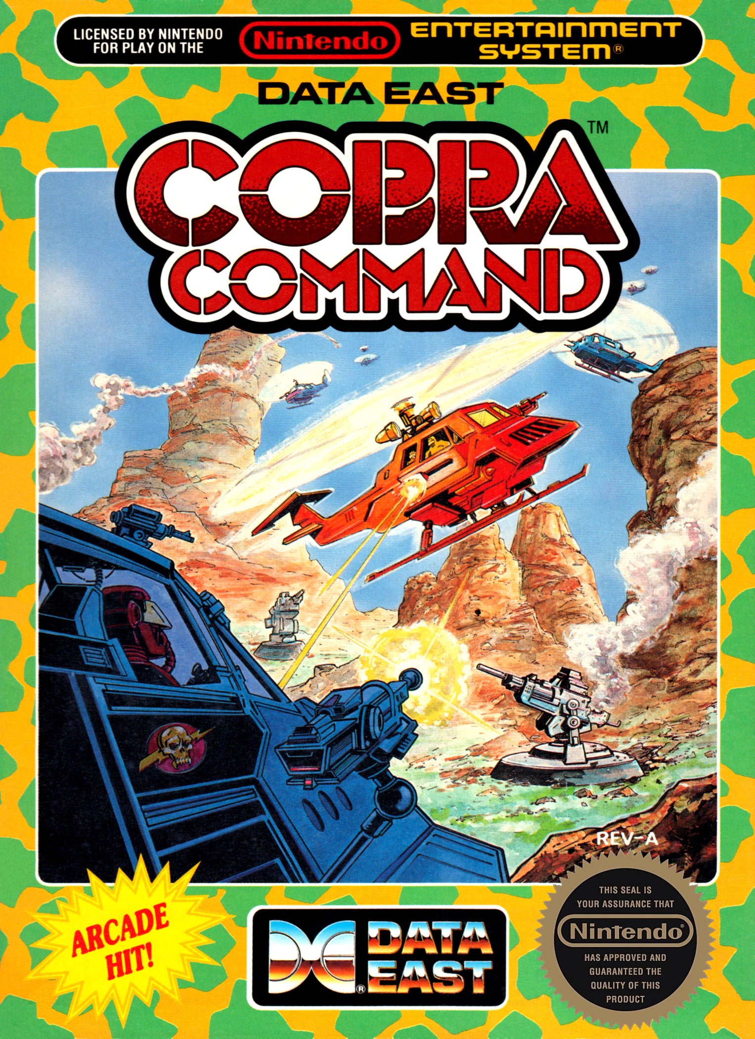Cobra Command NES - Video Game - Used - CaveGamers