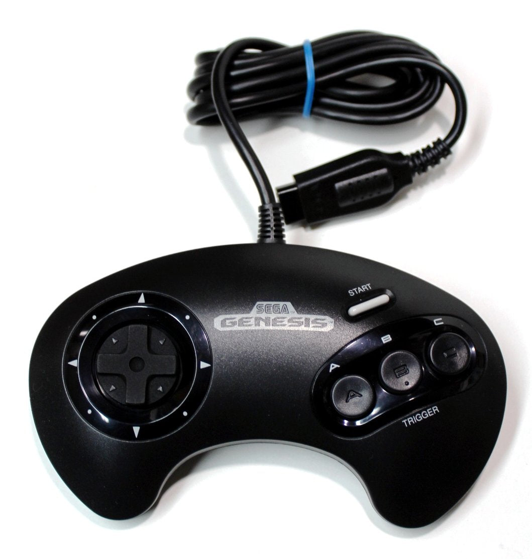Sega Genesis Fat Original Model 1 Console - Black - Video Game System - Used - CaveGamers - Image 3