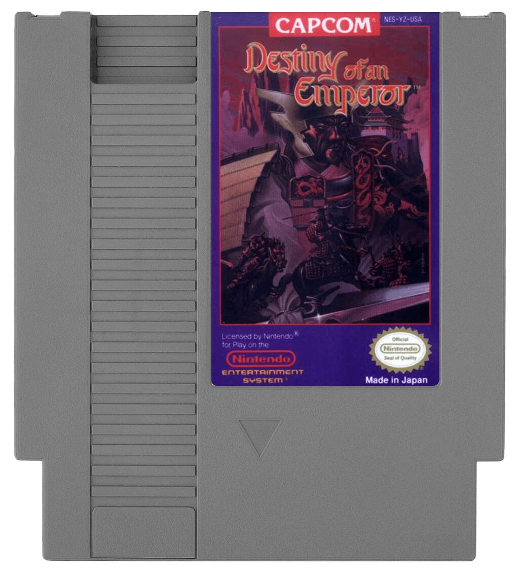 Destiny of An Emperor NES - Video Game - Used - CaveGamers - Image 3