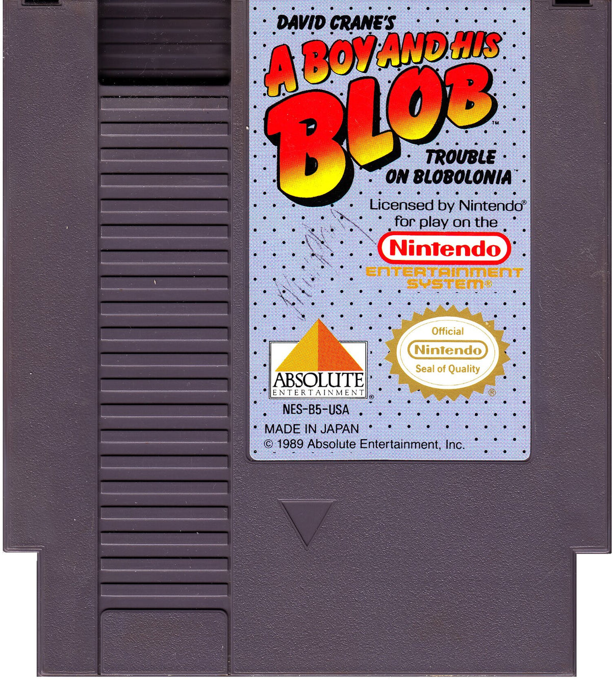 A Boy and His Blob Trouble on Blobolonia NES - Video Game - Used - CaveGamers - Image 3
