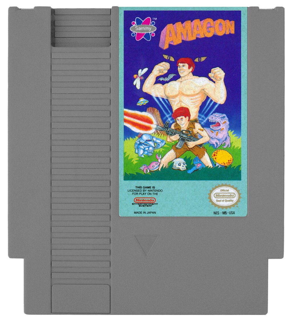 Amagon NES - Video Game - Used - CaveGamers - Image 3
