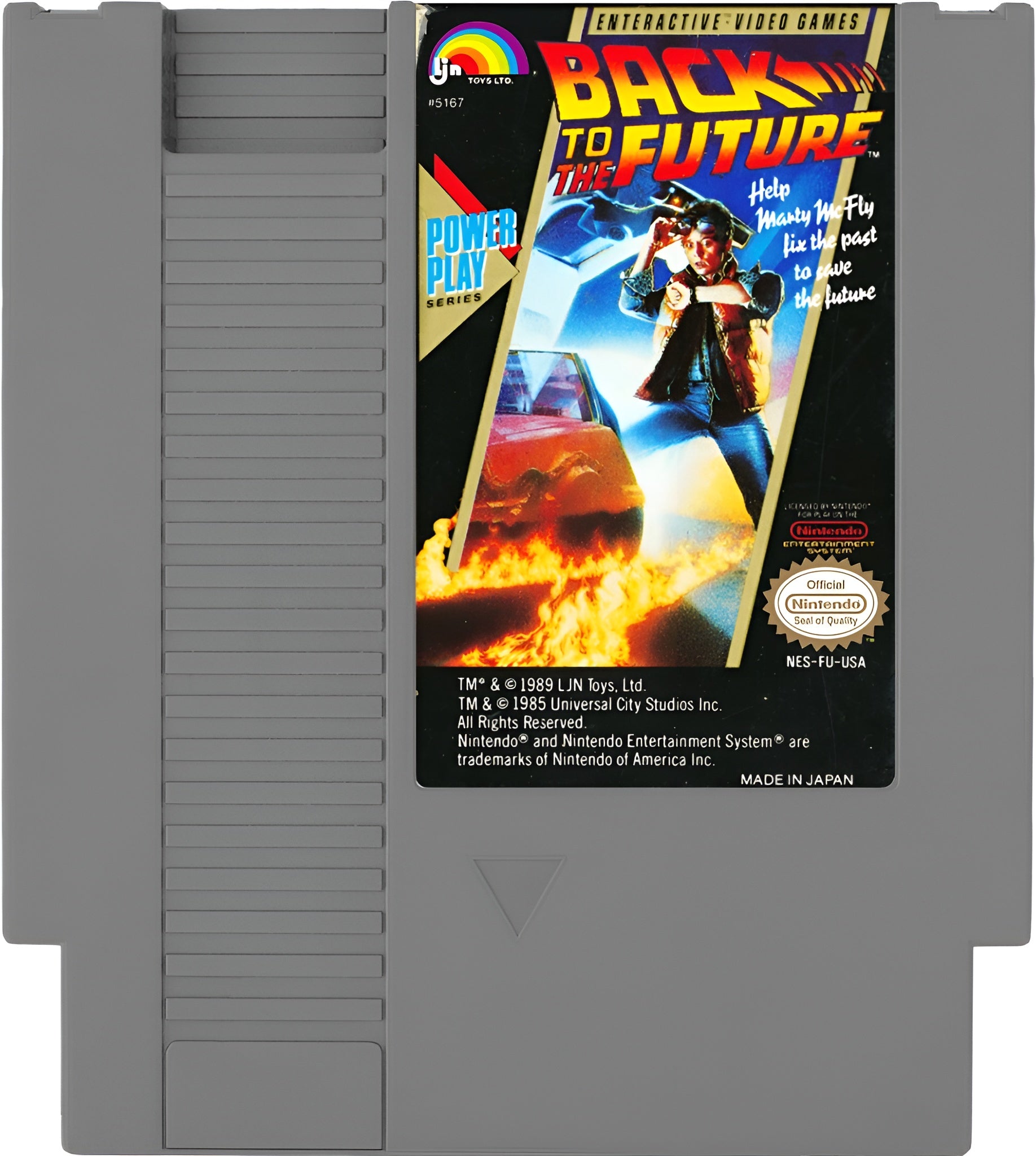 Back to the Future NES - Video Game - Used - CaveGamers - Image 3