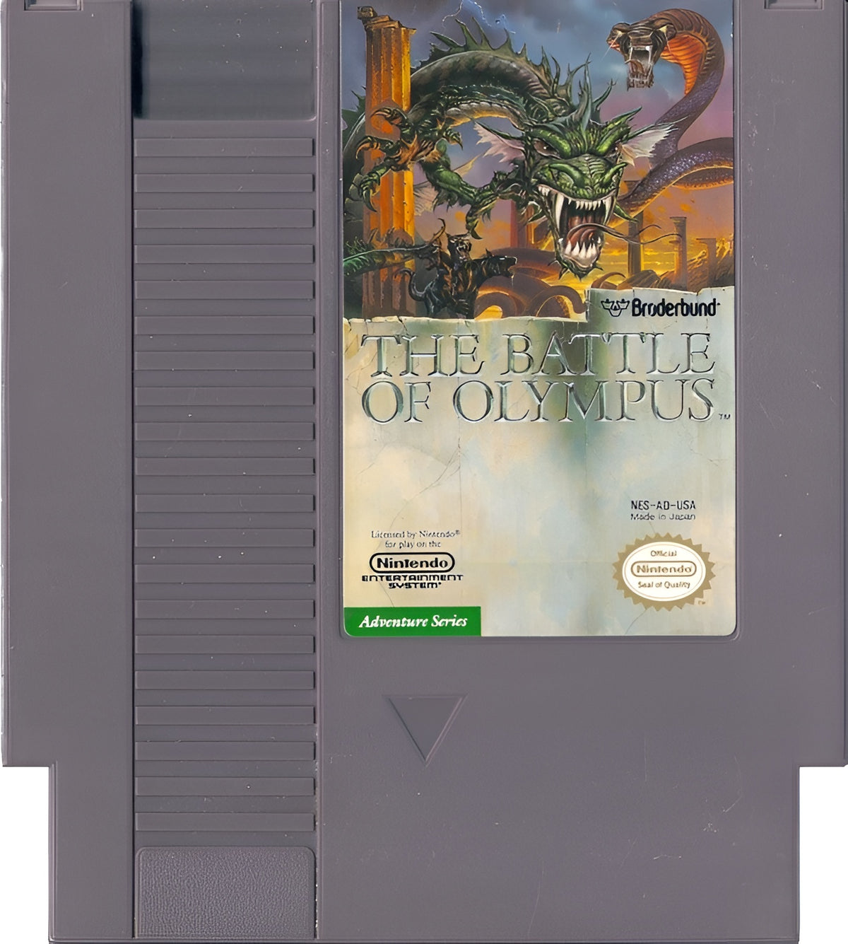 Battle of Olympus NES - Video Game - Used - CaveGamers - Image 3