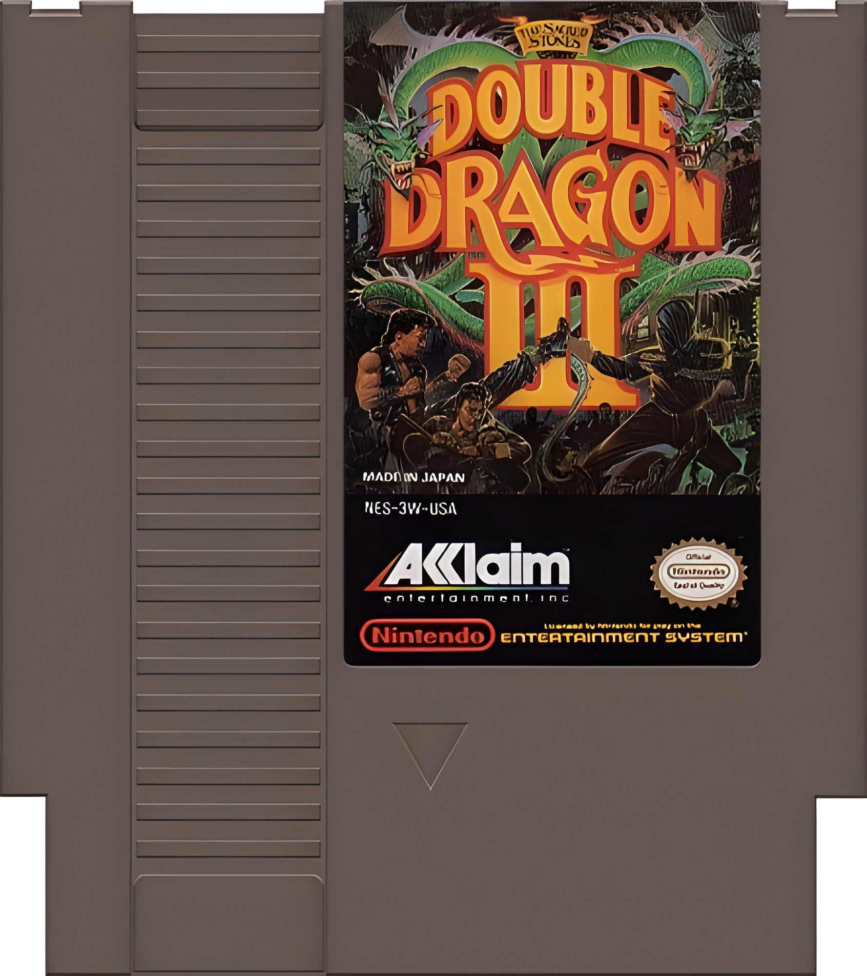 Double Dragon III NES - Video Game - Used - CaveGamers - Image 3