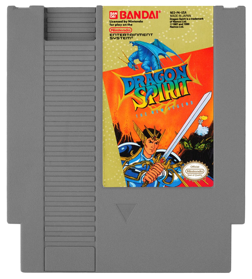 Dragon Spirit NES - Video Game - Used - CaveGamers - Image 3