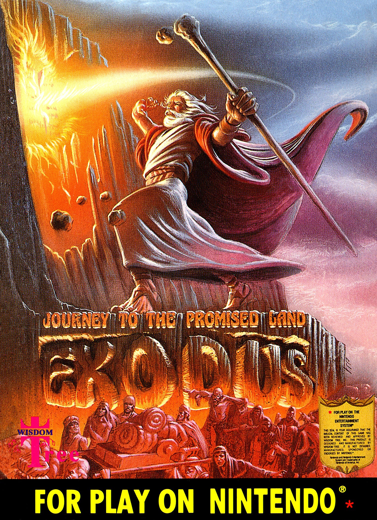 Exodus Journey to the Promised Land NES - Video Game - Used - CaveGamers