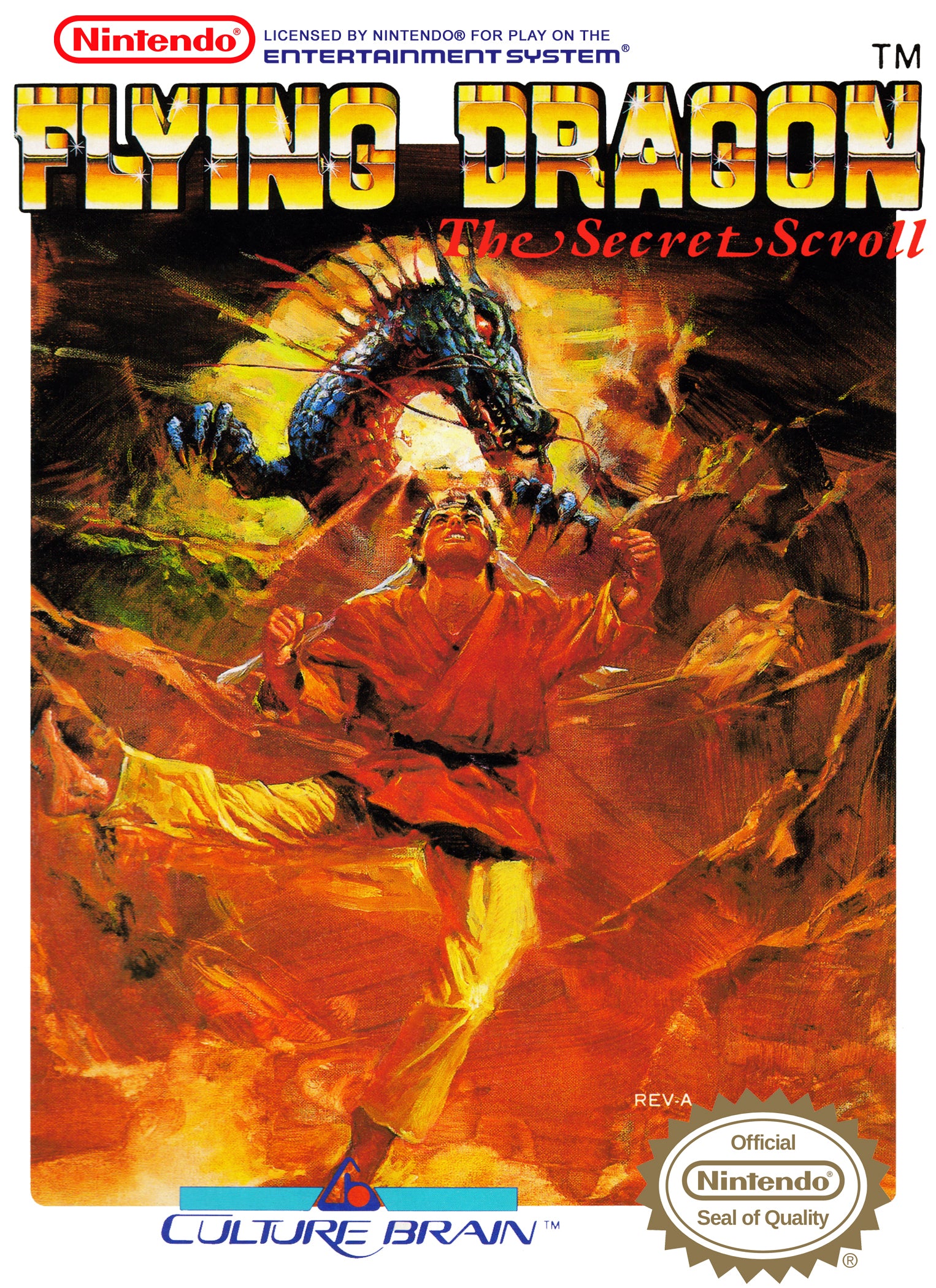Flying Dragon NES - Video Game - Used - CaveGamers