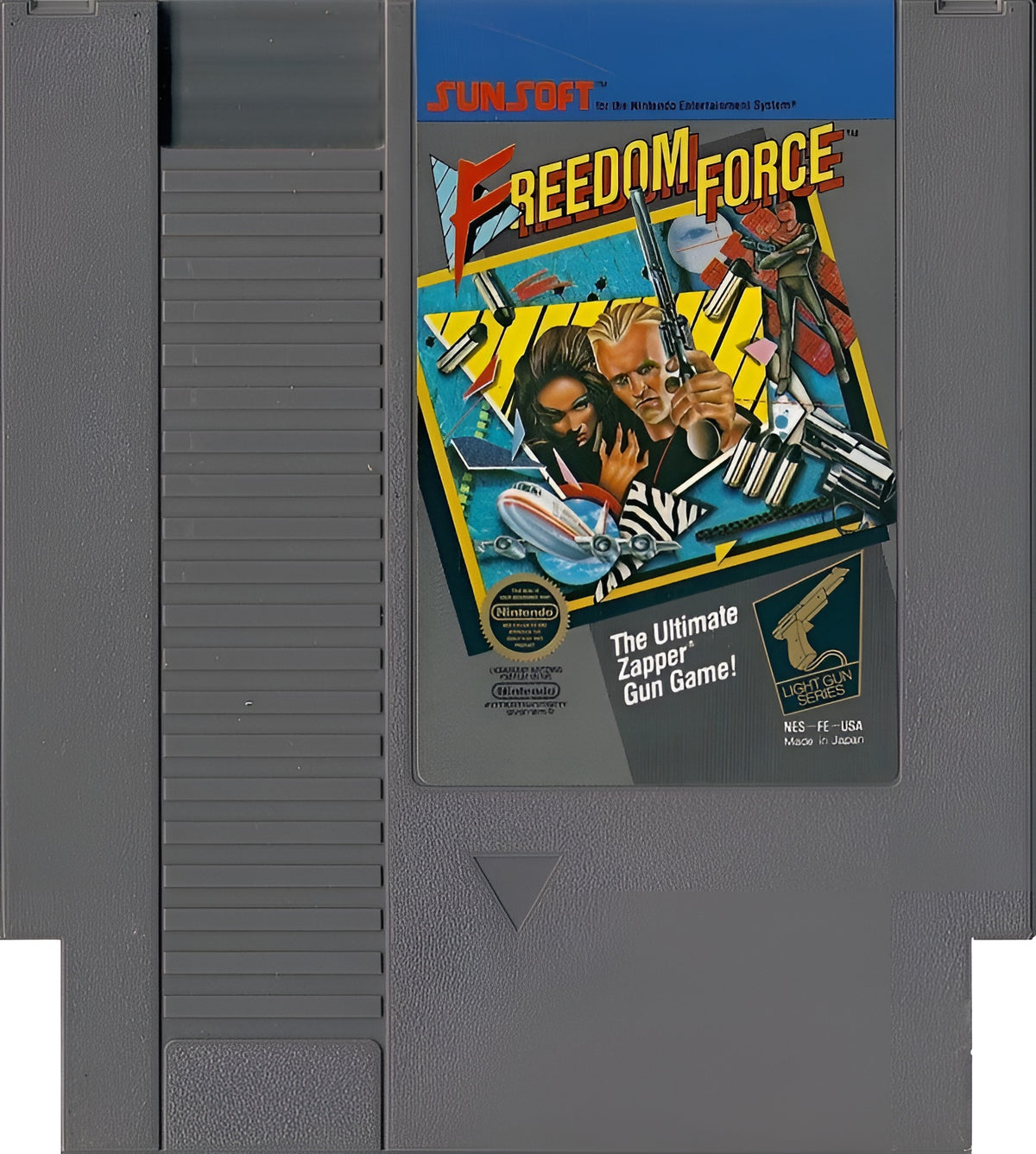 Freedom Force NES - Video Game - Used - CaveGamers - Image 3