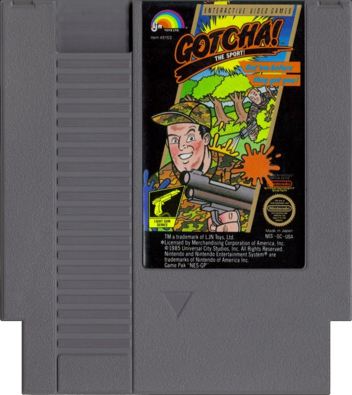 Gotcha NES - Video Game - Used - CaveGamers - Image 3